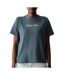 T-Shirt gris femme calvin klein jeans classic script-1