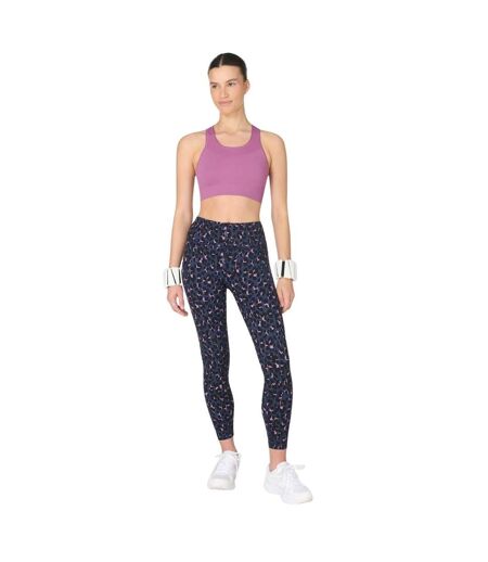 Legging Entraînement Motif/style Éclaboussure Power Femme Violet Sweaty Betty