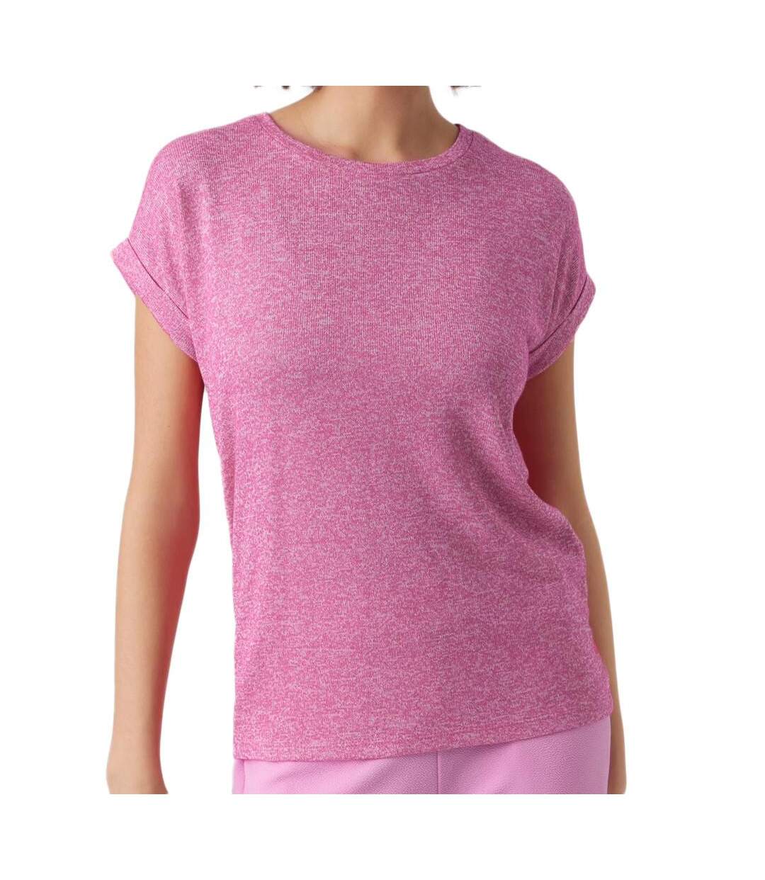 T-Shirt Rose Femme Vero Moda Brianna - S-1