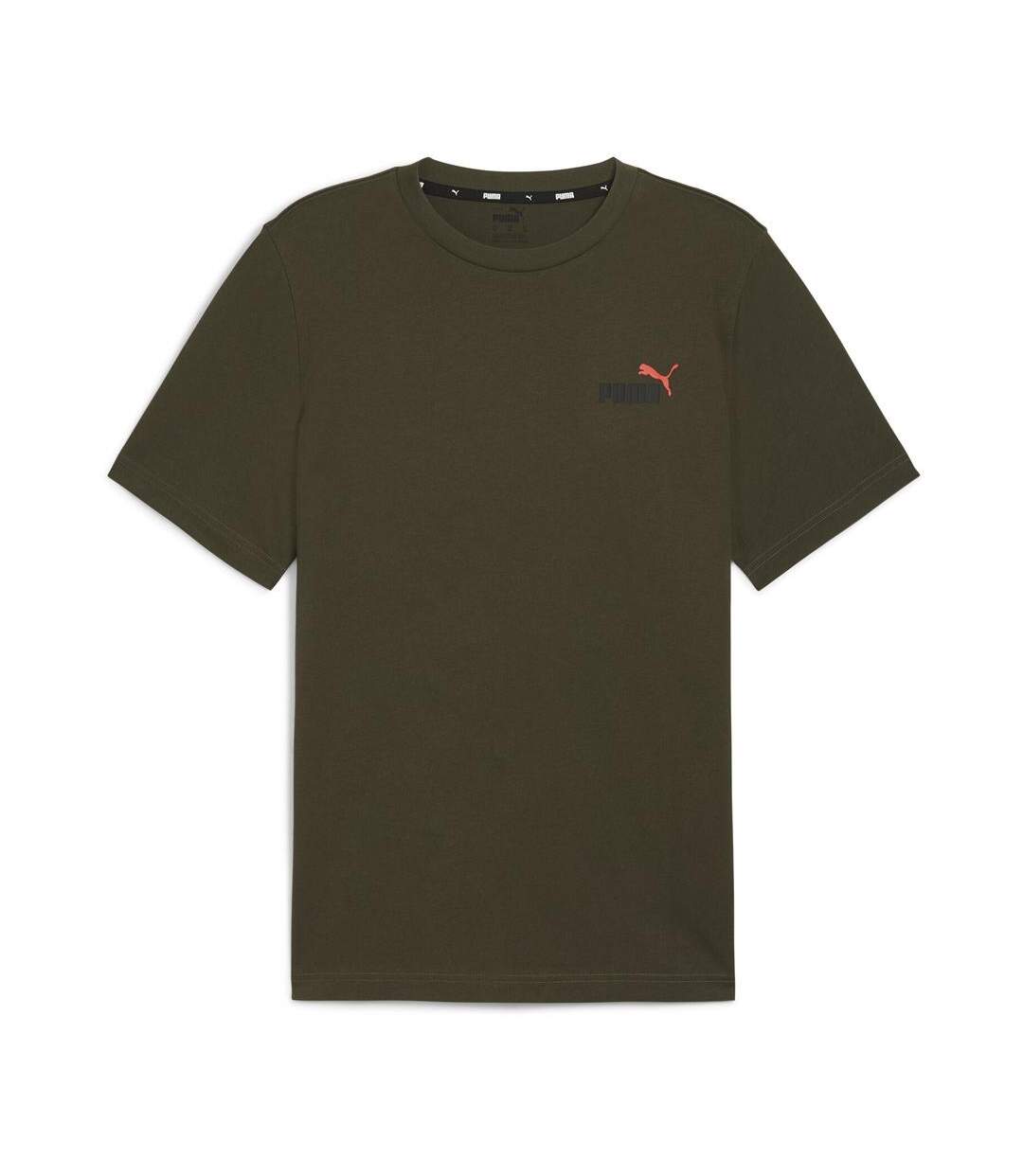 T-shirt kaki homme puma ess+ 2-1