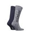 Chaussettes Motif/style Rayé Homme Bleu Marine Gris Tommy Hilfiger-2