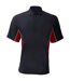 Gamegear® Mens Track Pique Short Sleeve Polo Shirt Top (Navy/Red/White)