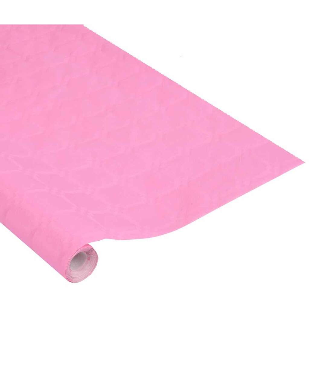 Nappe Papier Damassée 1,18x5m Rose-1