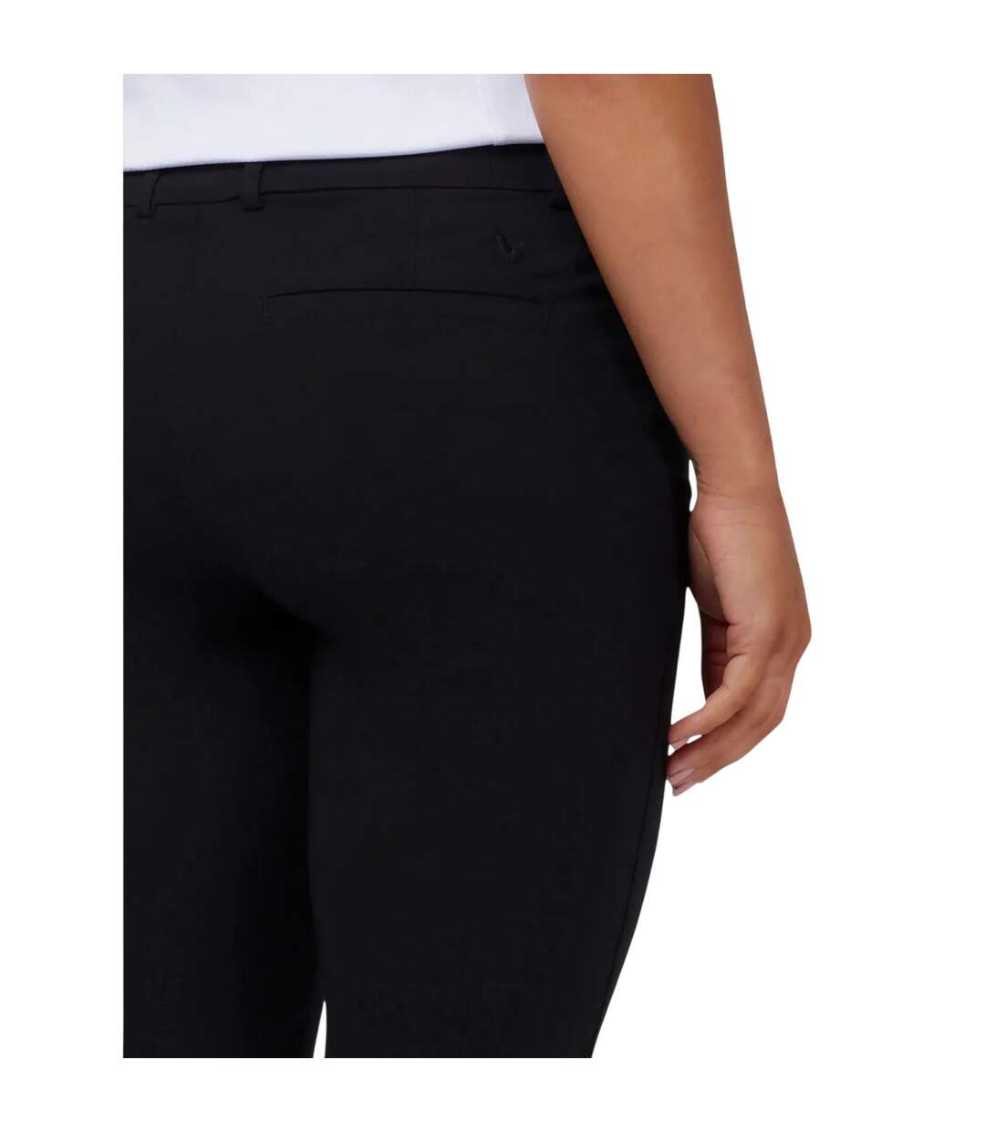Womens/ladies Veronica Slim Golf Trousers Caviar Original Penguin-3