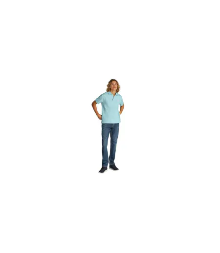 Mens Regular Short-sleeved Polo Shirt Fresh Mint Calvin Klein