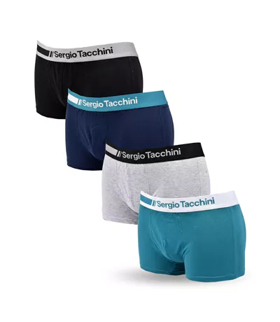 Sergio Tacchini Pack de Boxers Homme  Lot de 4