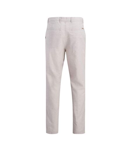 Pantalon fluide/toile beige homme jack & jones hace