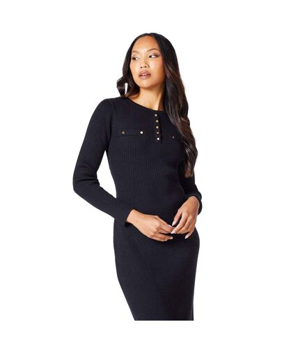 Robe mi-longue femme noir Principles