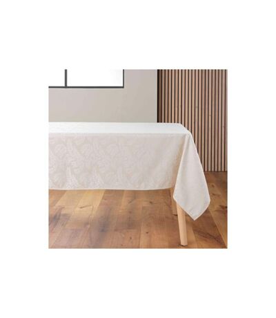 Nappe Jacquard Imprimé Doriane 140x240cm Naturel