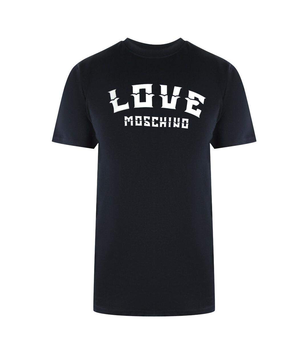 T-shirt Motif/style Vif Homme Noir Love Moschino-1