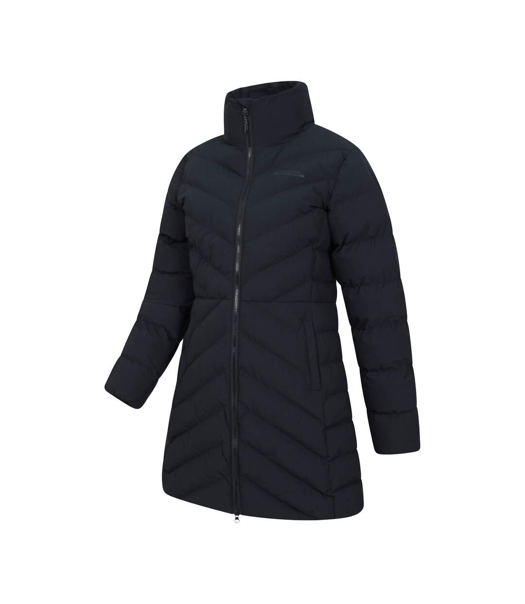 Womens/ladies Anmore Padded Jacket Black Mountain Warehouse-3