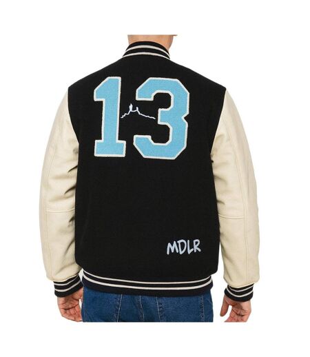 Veste noire/blanc/turquoise homme kaporal tich25m63