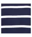 Mens Striped Short-sleeved Rugby Polo Shirt Marine Lazy Jacks-4