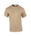 T-shirt Adulte Brun Clair Gildan-2