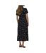 Robe noir femme vero moda joan 7/8-2