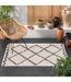 Tapis Déco Imprimé Saoura 60x110cm Beige-3