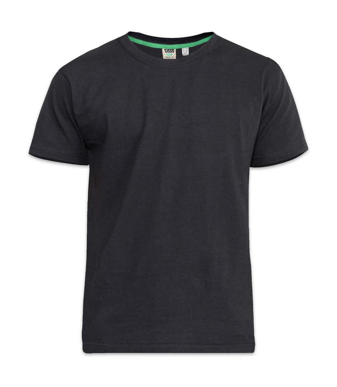 Duke Mens D555 Kingsize Flyers-1 Crew Neck T-Shirt (Black) - UTDC143-2