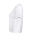 Skinni Fit Womens/Ladies Cropped Boxy T-Shirt (White) - UTPC3560