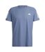 T-shirt The Run Homme Bleu Foncé Adidas-2