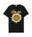 Unisex adult daisy blink 182 t-shirt black Amplified-1