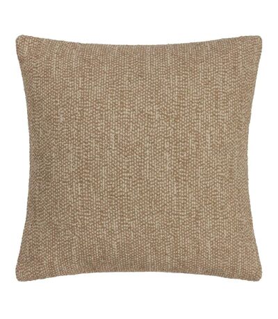 Tiona woven jacquard square cushion cover 50cm x 50cm toffee/nougat Hoem