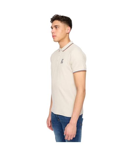 Polo Melports Homme Blanc Cassé Duck And Cover