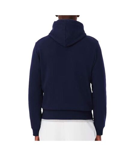 Sweat zippé marine homme lacoste zipped