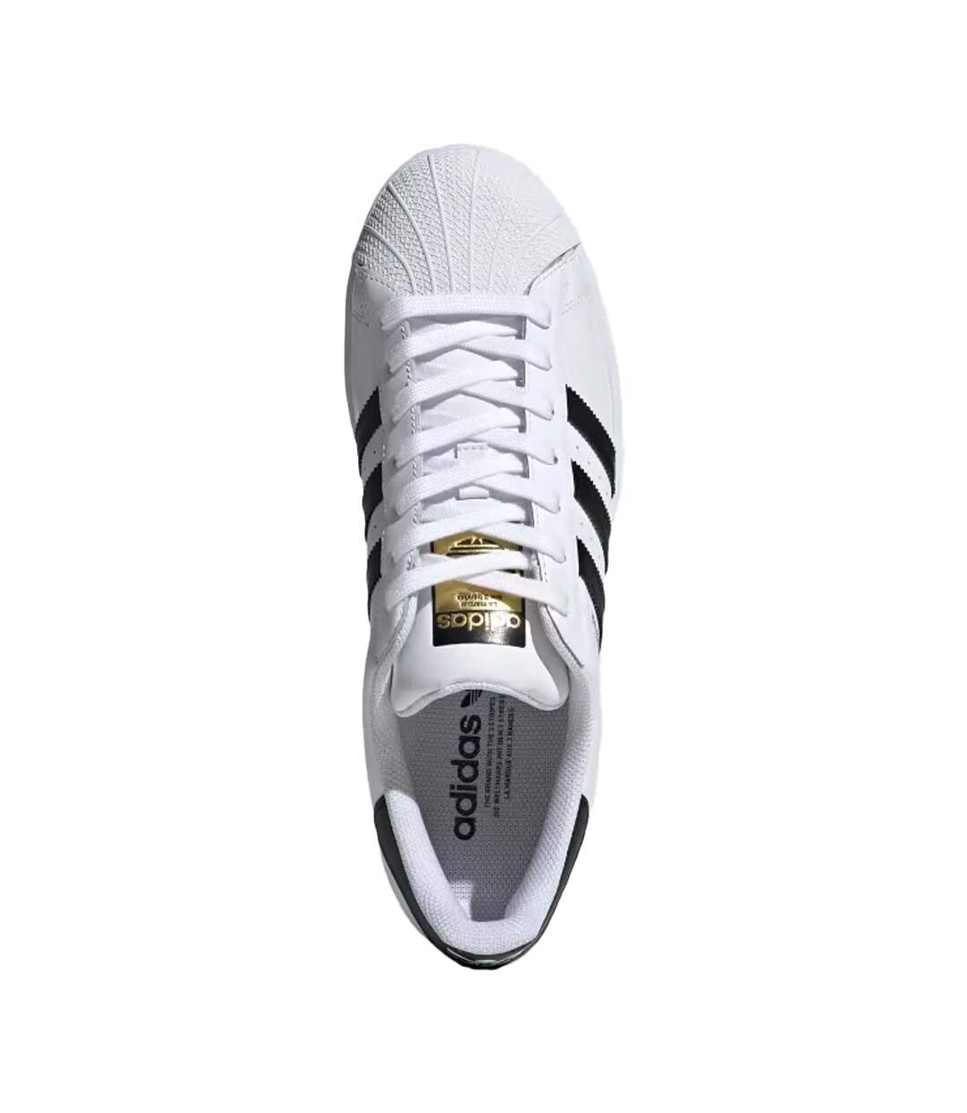 Baskets Superstar Homme Blanc Adidas-4