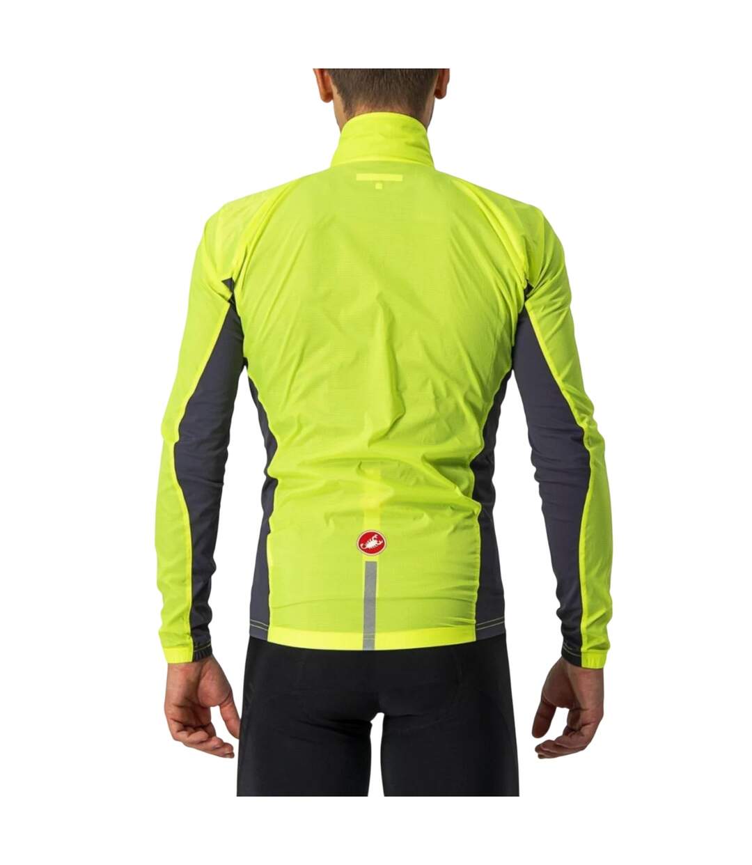 Veste De Cyclisme Squadra Homme Jaune Fluo Castelli-3