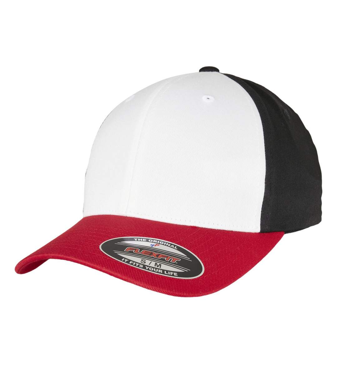 Casquette De Baseball Rouge Blanc Noir Flexfit-3