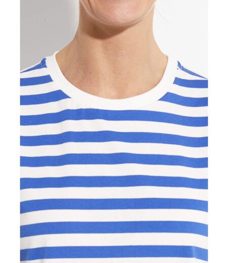 T-shirt marinière en coton stretch