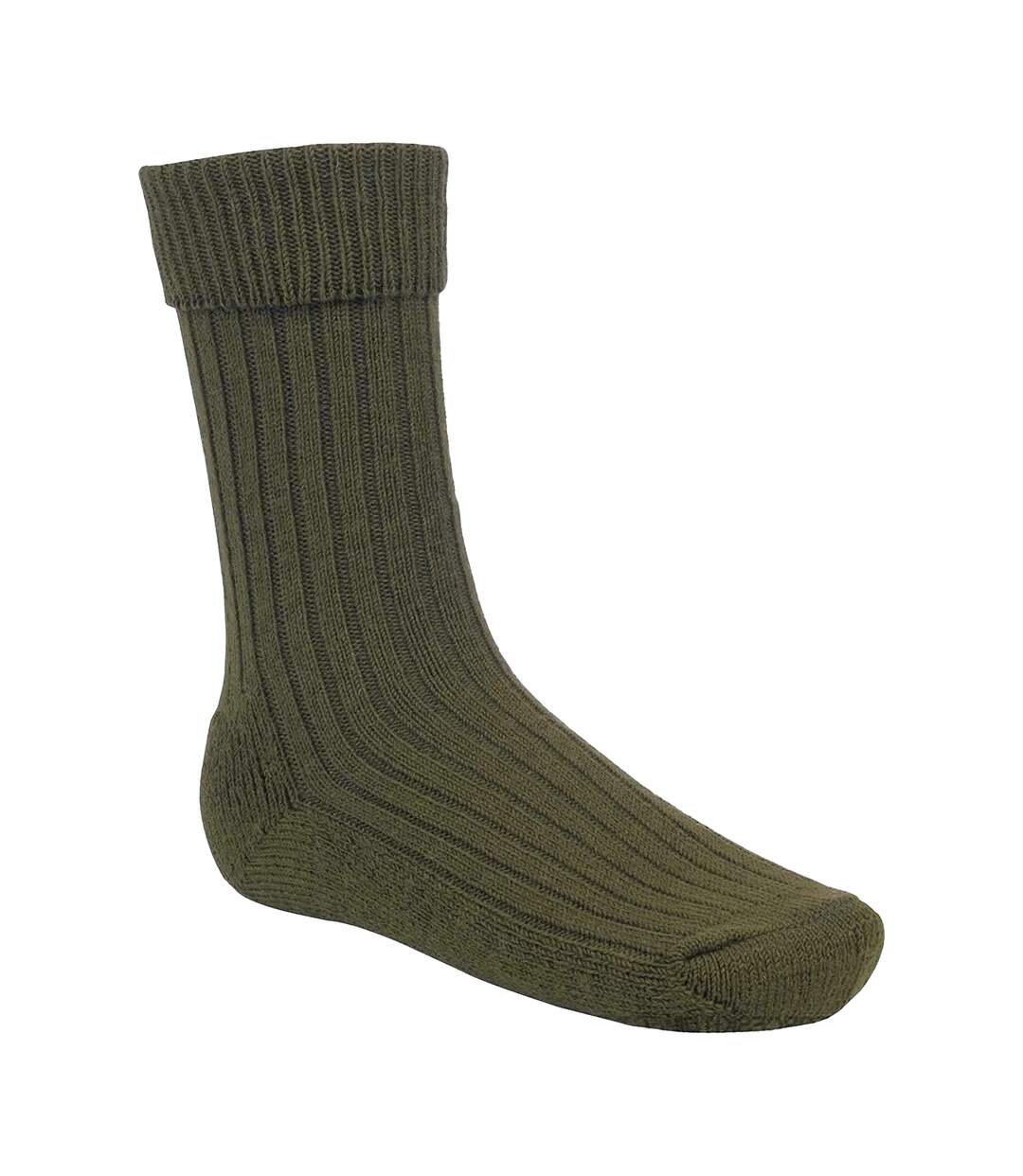 Chaussettes Adulte Vert Olive Mil-Com-2
