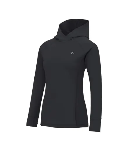 Womens/ladies Refresh Hoodie Black Dare 2B