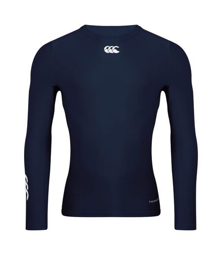 Mens Thermoreg Long-sleeved Top Navy Canterbury