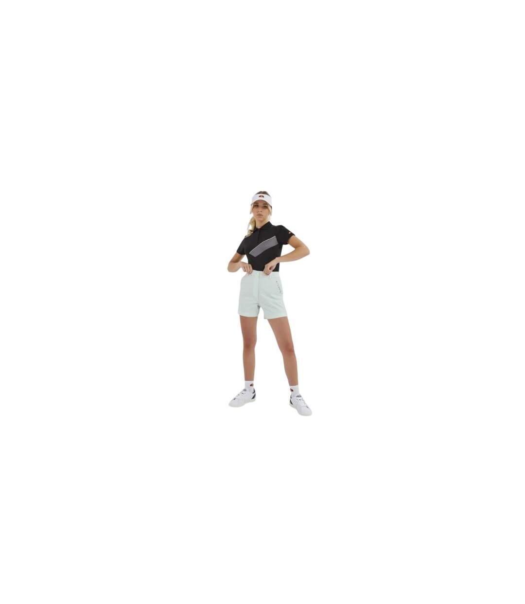 Womens/ladies Fayia Patterned Shorts Light Green Ellesse-1