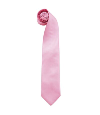 Premier Mens Fashion ”Colours” Work Clip On Tie (Grey) (One Size) - UTRW1163