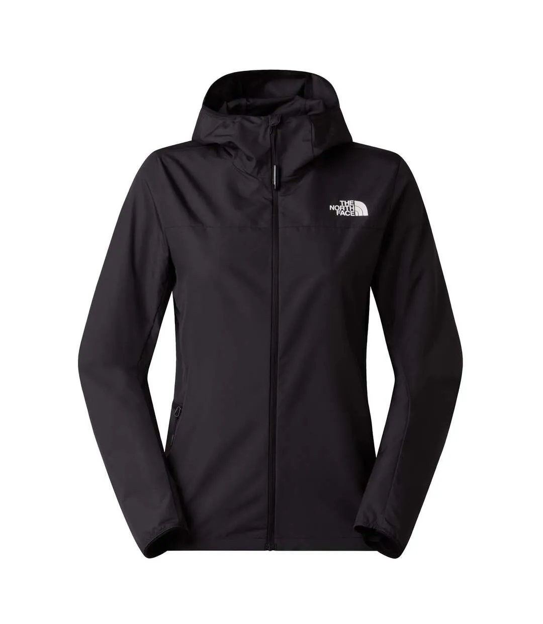 Womens/ladies Windproof Packaway Jacket Black The North Face-1
