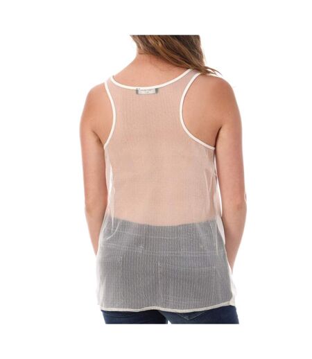 Débardeur beige femme teddy smith tude - m