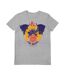 Dungeons & Dragons - T-shirt FIRE BREATH - Adulte (Gris) - UTPM6356