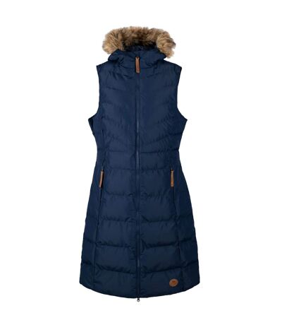 Veste Sans Manches Audrey Femme Bleu Marine Trespass