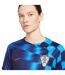 Womens/ladies 2022/23 Croatia Away Shirt Blue Uni Red Nike-4