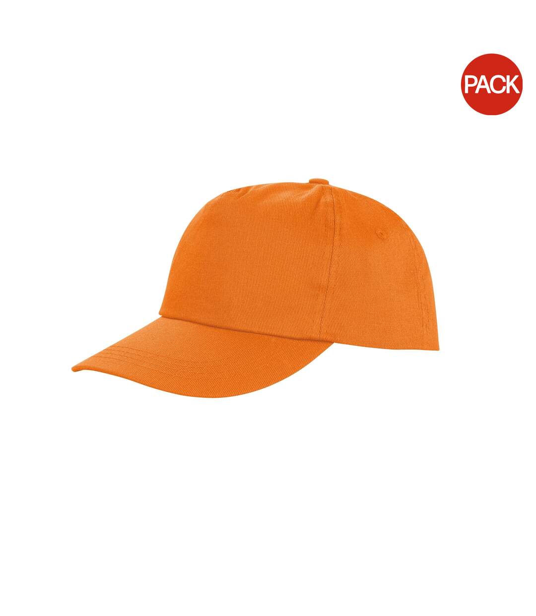 Lot de 2  casquettes houston adulte orange Result-1