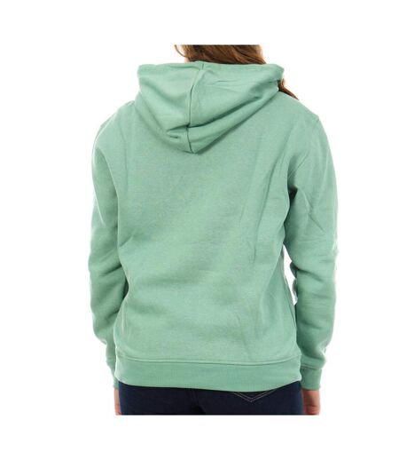 Sweat à capuche vert femme lee cooper octavi - l