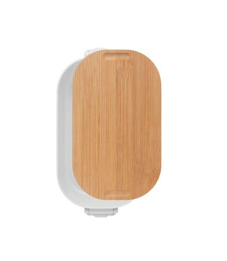 Lekker pp plastic 700ml lunch box one size white MidOcean