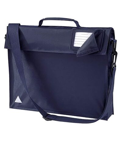 Quadra Junior Book Bag With Strap (French Navy) (One Size) - UTBC754