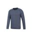 Mens stripe isocool base layer top navy Mountain Warehouse