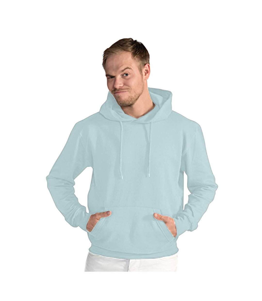 Sweatshirt Homme Bleu Pastel SG-1