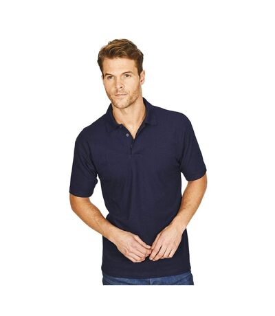 Polo Manches Courtes Pionner Homme Bleu Marine Absolute Apparel