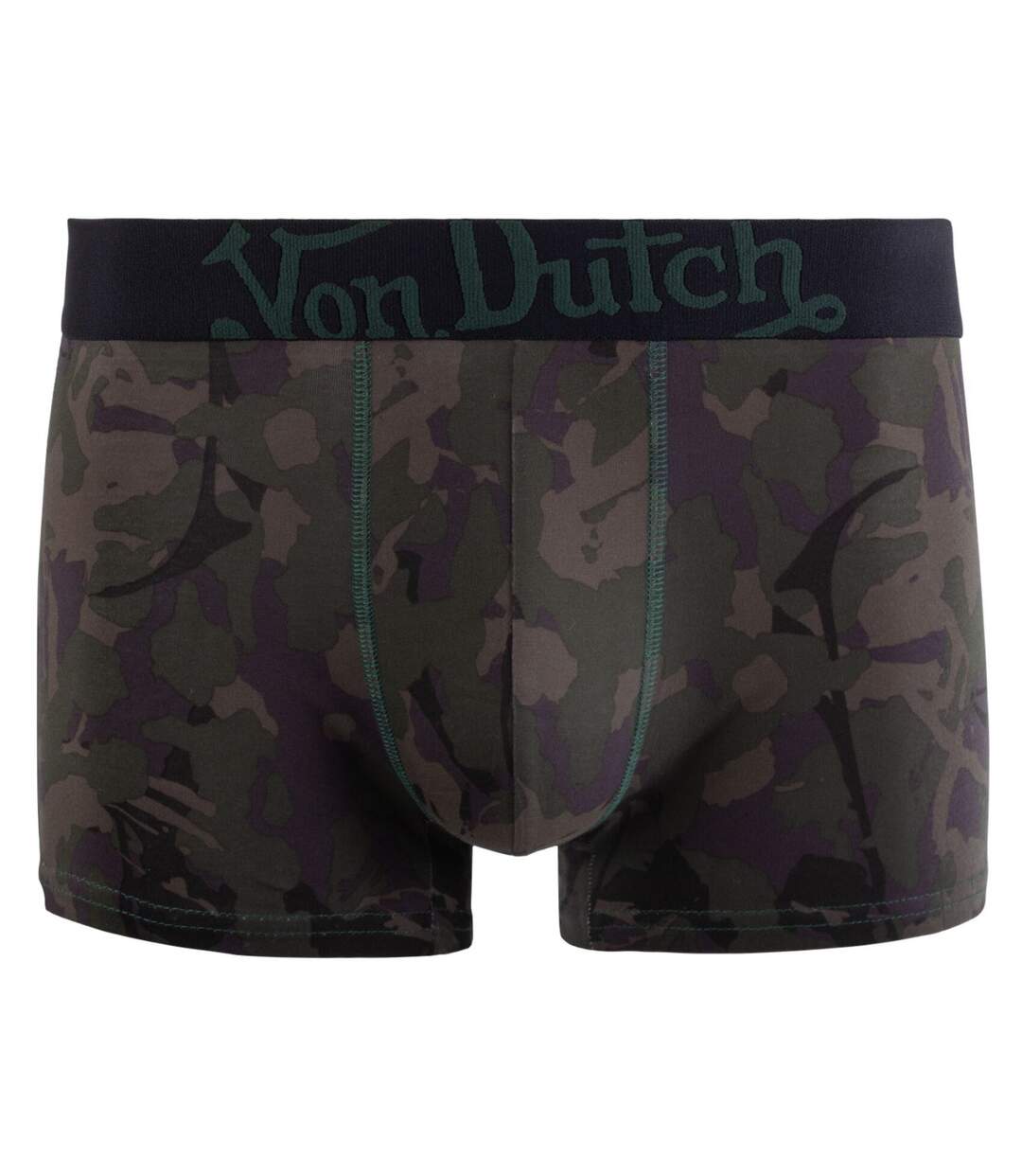 Lot de 4 boxers homme en coton imprimé Camouflage et Cloud Vondutch-5