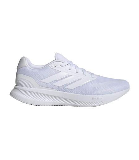 Chaussures Course À Pied Motif/style 3 Rayures Runfalcon Homme Blanc Bleu Adidas